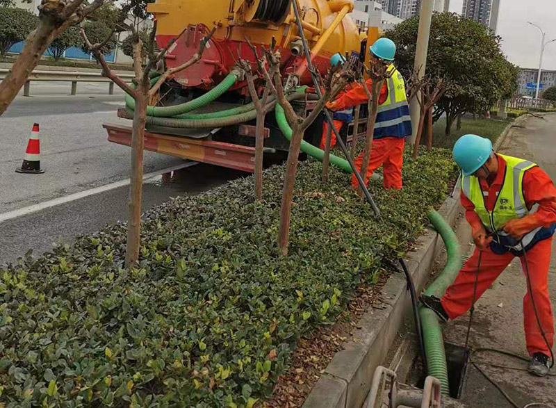 潜山市政管道清淤